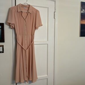 Nanette Lapore Button Down Dress with belt